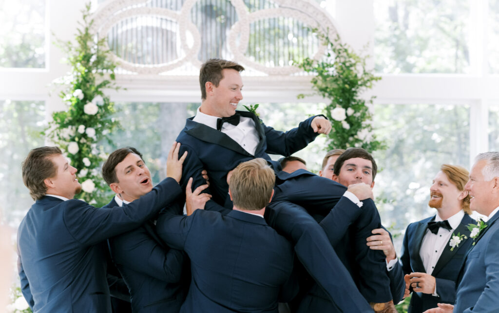 Groom and groomsmen, photographed by Dallas Wedding Photographer, Bethany Erin Photography. 