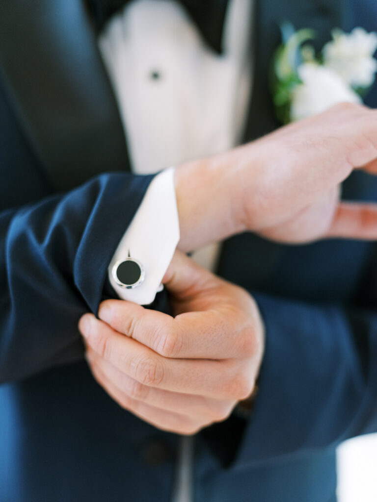 Groom getting ready photographed by Dallas Wedding Photographer, Bethany Erin Photography. 