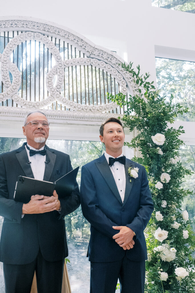 Groom photographed by Dallas Wedding Photographer, Bethany Erin Photography. 