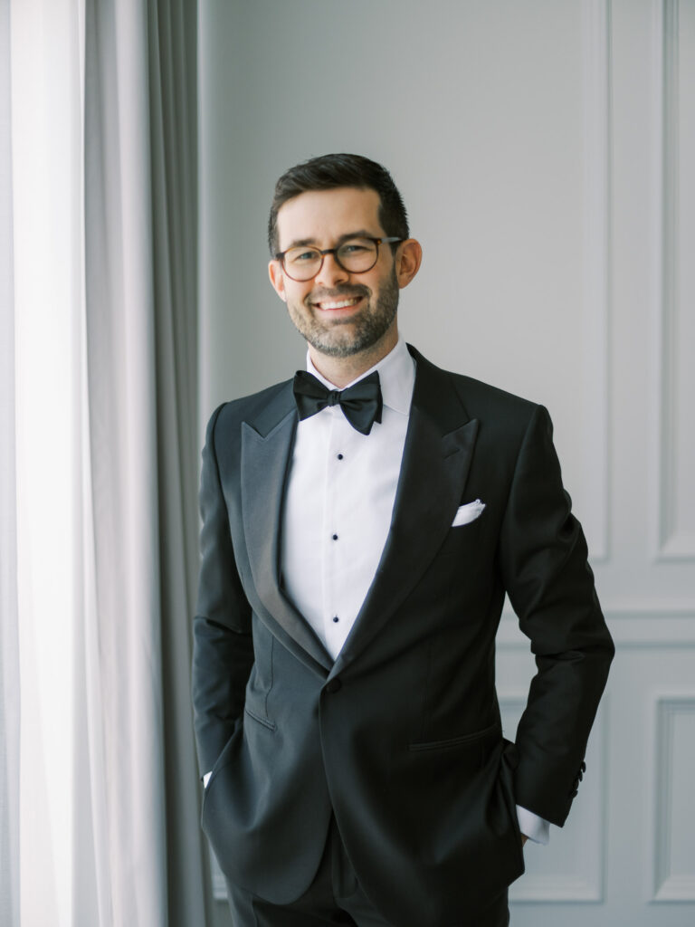Groom getting ready photographed by Dallas Wedding Photographer, Bethany Erin Photography.